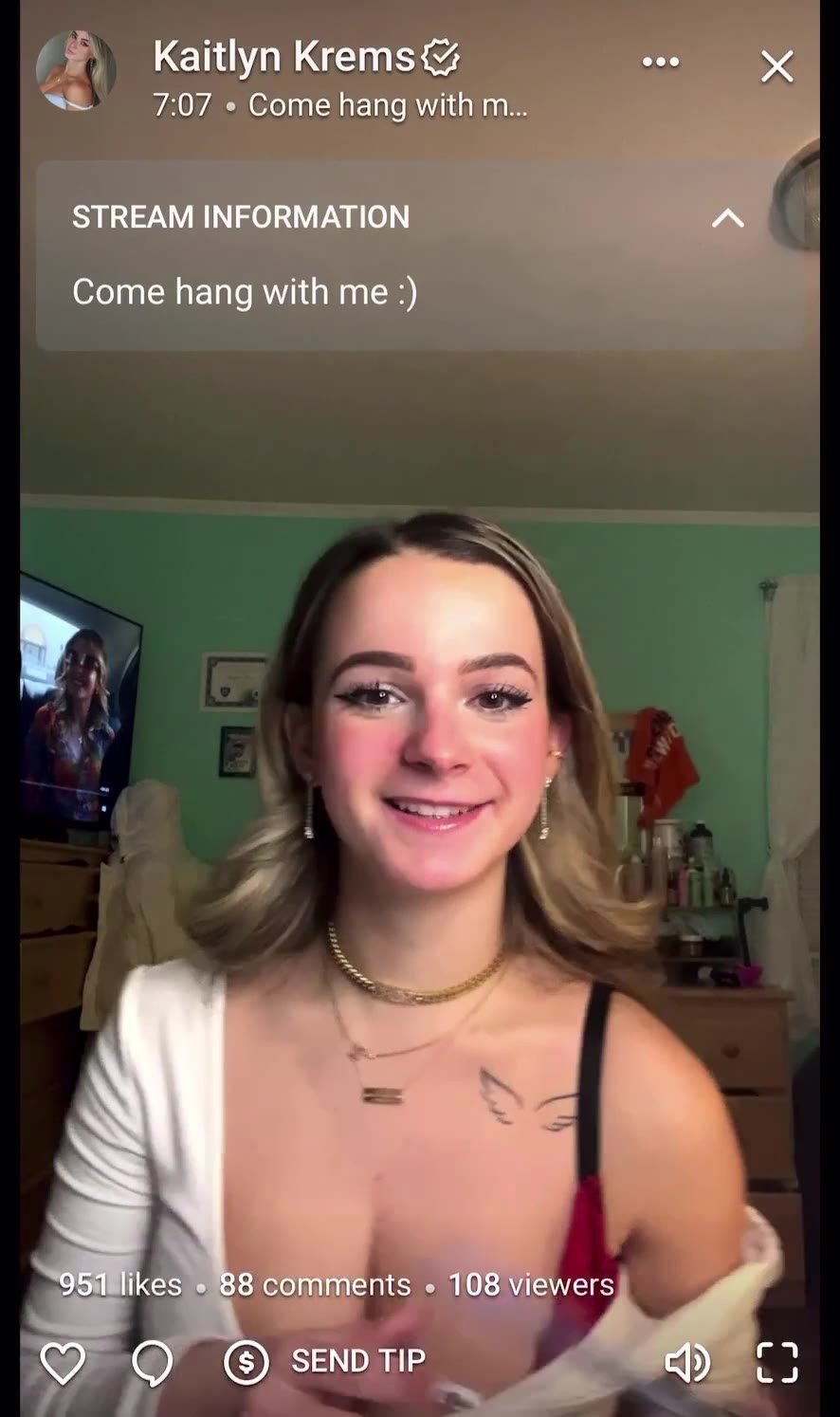 Kaitlyn Krems/kaitkrems Onlyfans Leaks – Big Tits Exposed !!!